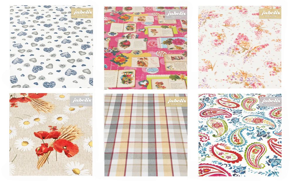 Wachstuch und beschichtete Baumwolltischdecken von Qualität - abwaschbare Tischwäsche im Fachgeschäft oder im Onlineshop für Tischdecken und Heimtextilien günstig kaufen